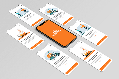 Food Delivery App Onboarding Screen Design app design food delivery app onboarding screend ui app design ui design ui ux