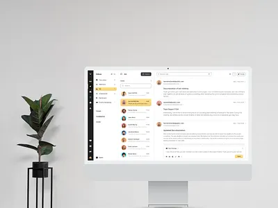 📧Lead Finder WebApp animation branding chat design desktop email illustration logo mockup saas ui ui design ui inspiration uiux ux web webdesign