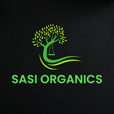 Sasi Organics - Logo 3d animation branding graphic design logo