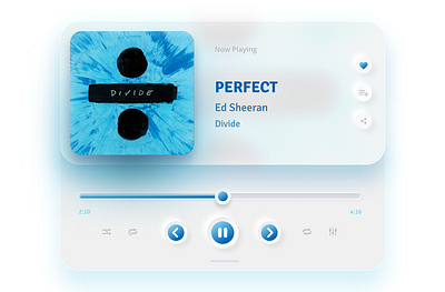 Daily UI 09 09 daily dailyui design musicplayer ui ux vector