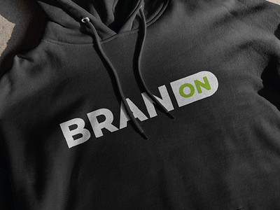 BRANDON advertising agency brand branding design geometric graphic design logo on style typography vector