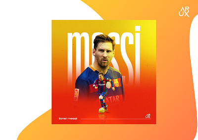 Messi simple instagram post football graphic design igpost instagram messi post