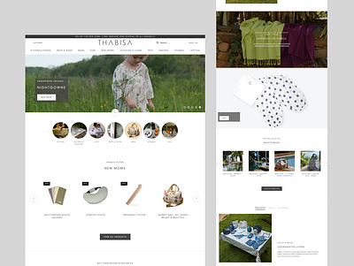 THABISA Ecommerce Website Homepage branding ecommerce ecommerce development ecommerce template design ecommerce website graphic design logo shopify sopify website design uiux design web design web development website website design website template design wix wix website design woocommerce wordpress woocommerce