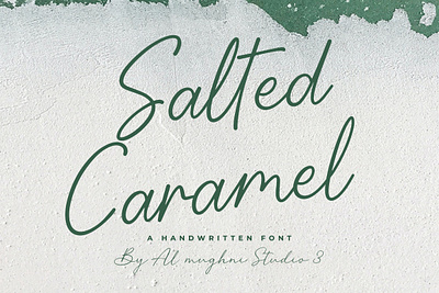 Salted Caramel lettering fonts