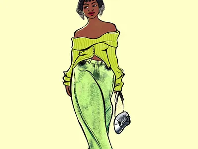 Princess Tiana art digital art digital illustration disney disney tiana drawing fan art fashion fashion illustration illustration princess and the frog procreate