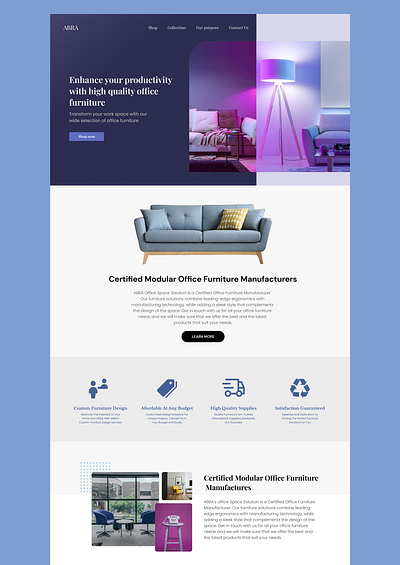 Furniture collection uxui application design branding design figma graphic design illustration prototyping responsive design software design ui