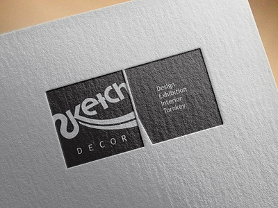 Sketch Decor Logo Design branding graphic design logo logodesign