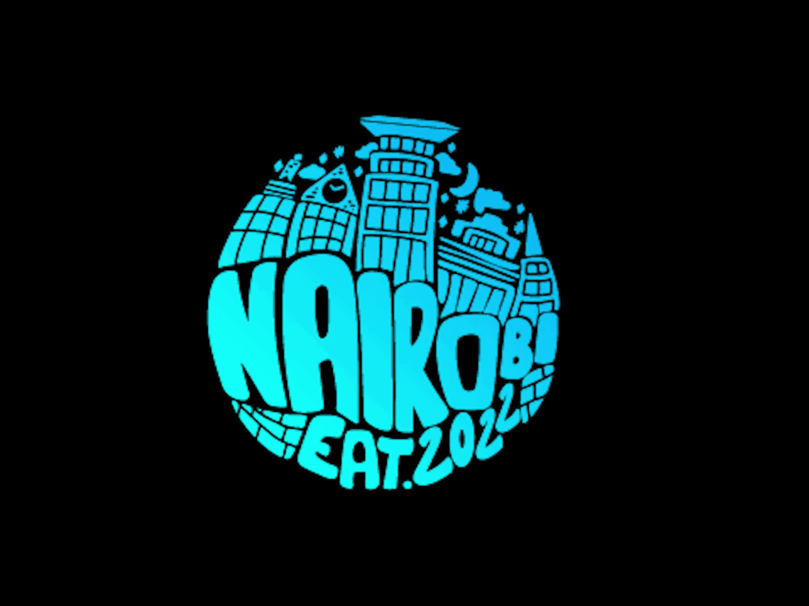 Nairobi EAT 2022 logo logo animation nairobi