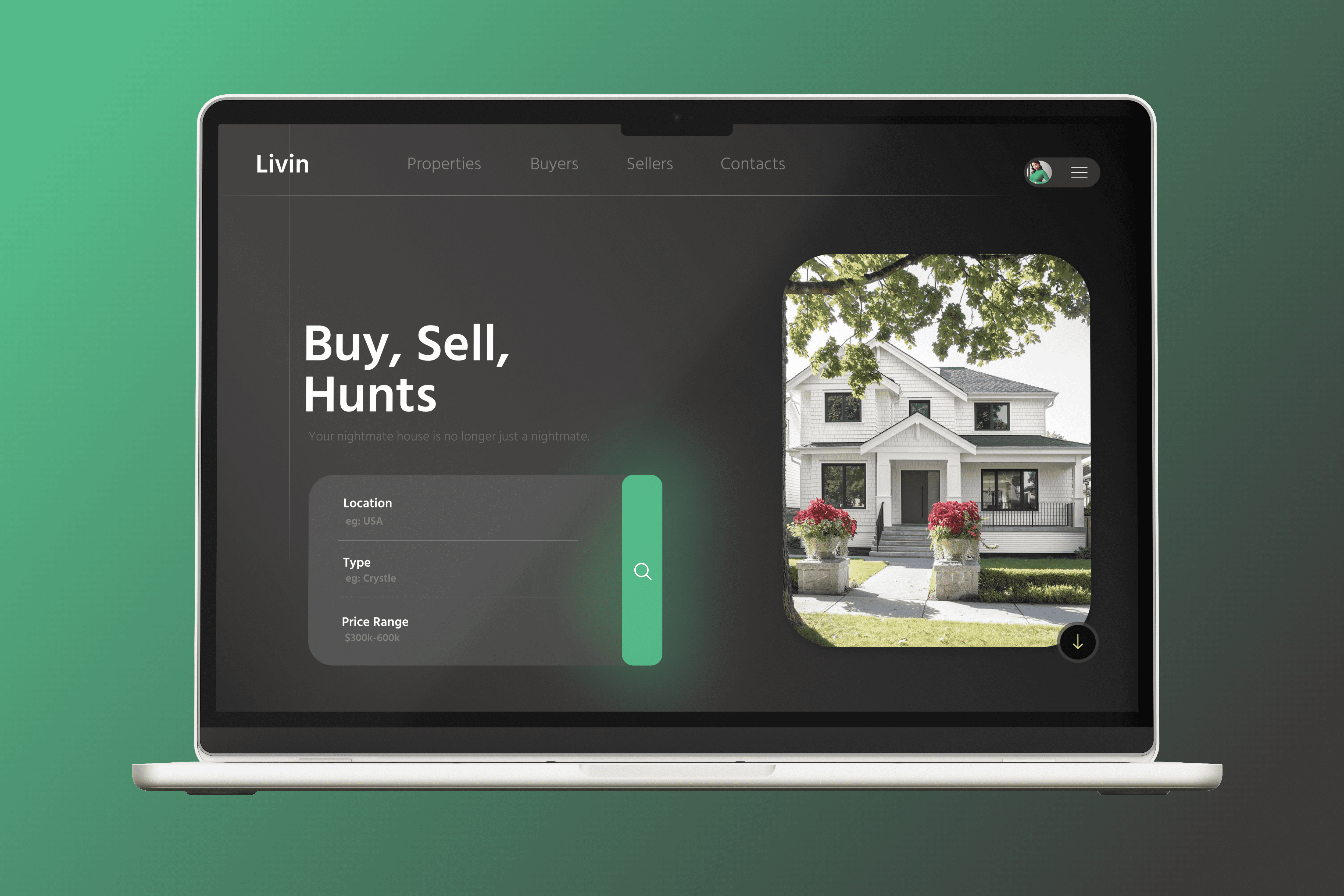 House Rent web design 3d animation branding design dribble figma graphic design house logo motion graphics prototype trend ui ux