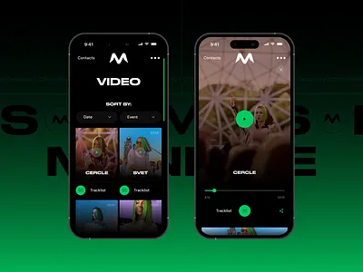 Miss Monique artist development dj festival live music musician perfomance play player product spotify track ui ux website