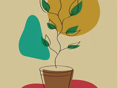 plant2@3x colorful illustration