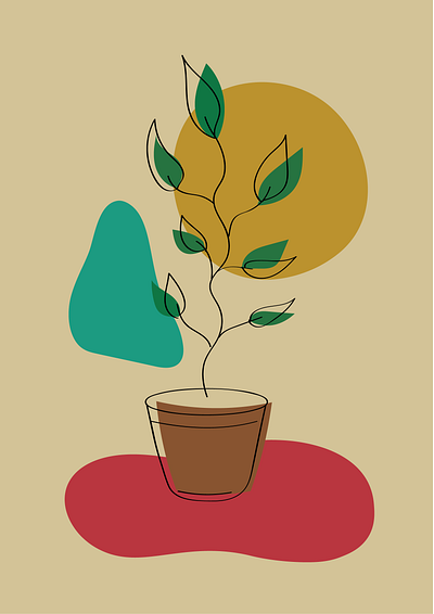 plant2@3x colorful illustration