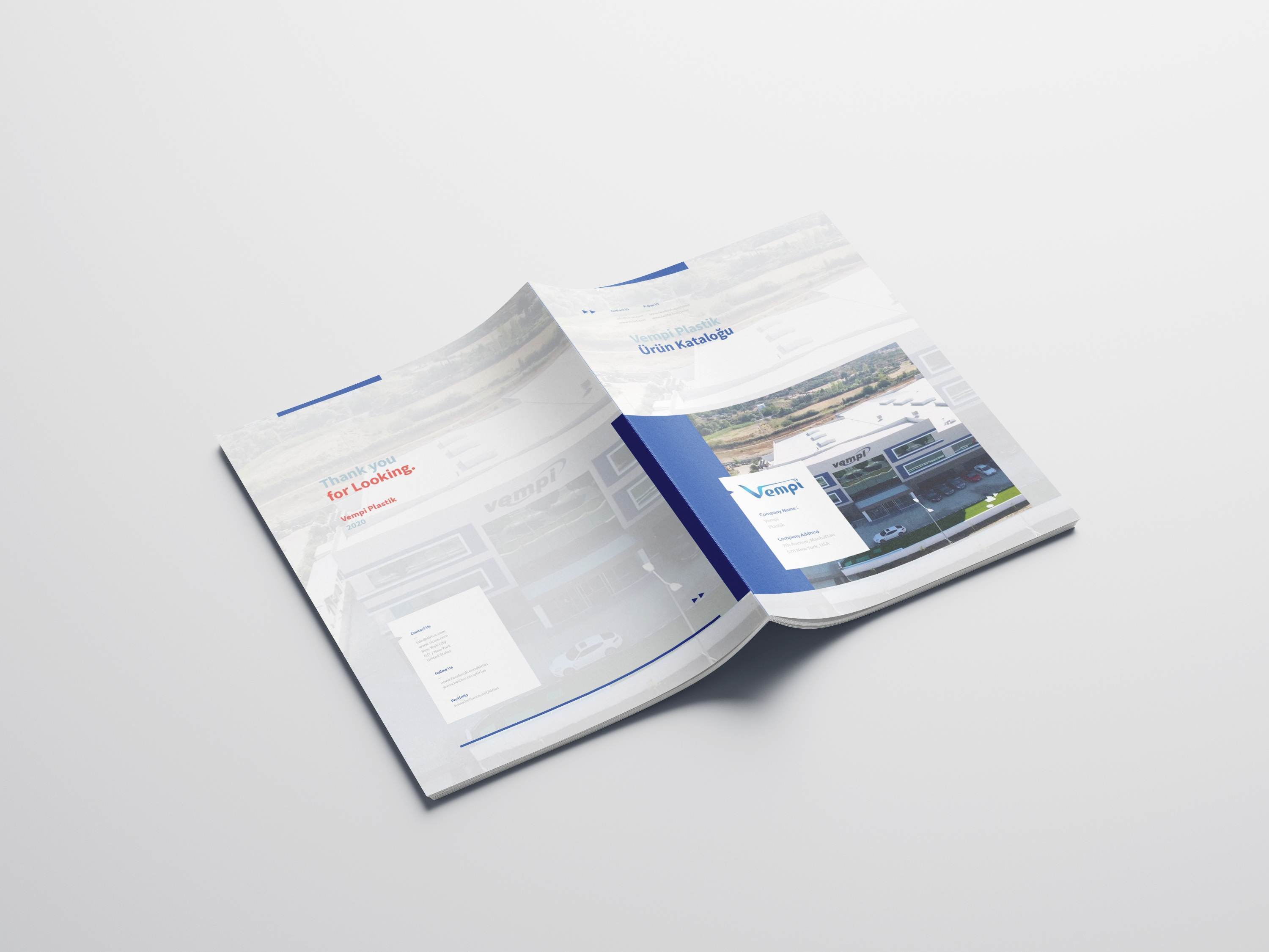 Example of Vempi Plastic Product Catalogue