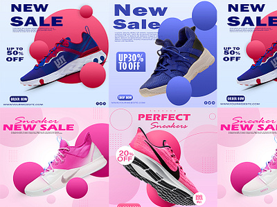 Sport Shoes Sale Advertising Design In Photoshop adobe photshop advertising design branding e commerce graphic design pamplates premium post sale post design shoes social media post design web template website images