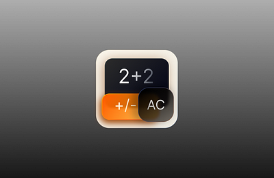 Calculator icon design calculator design icon illustration logo productdesign ui uidesign uiux ux webdesign