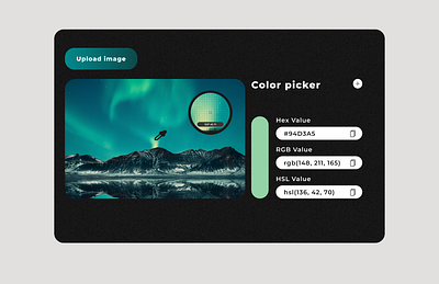 Daily UI 060 - Color Picker color picker color picker page design daily ui daily ui 060 daily ui 60 dailyui dailyui 60 color picker ui design uiux design user interface
