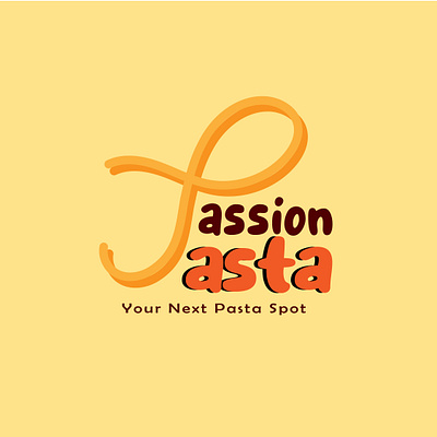 Minimal Logo for "PASSION PASTA" Food Brand!! animation brand identity branding creativity design graphic design graphic designer illustration logo logotype minimal logos motion graphics typography vector visual identity
