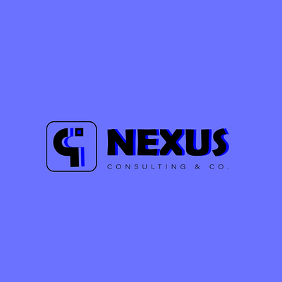 Bold Logo for "NEXUS Consulting & Co" Tech Company:) animation brand identity branding creativity design designer graphic design graphic designer graphics illustration illustrator logo motion graphics typography vector visual identity visuals