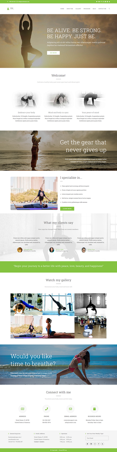 YOGA COURSE WEBSITE website yoga yoga course website