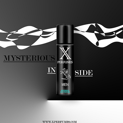 X Perfumes - Product design advertisement design graphic design