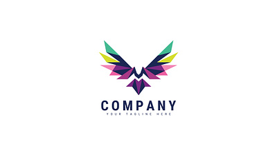 Eagle Cone Logo animallogo branding eaglelogo graphic design hawklogo logo vector
