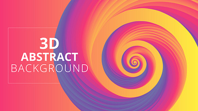 3D Abstract Blending Background Design 3d branding graphic design motion graphics