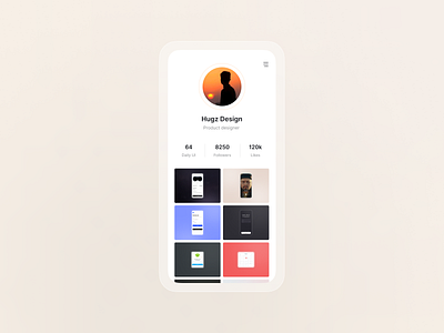 Daily UI #10 - Profile page app challenge daily ui design app mobile profile profile page ui