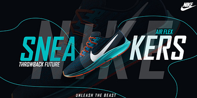 Nike - banner design advertisement design graphic design