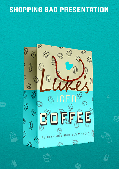 Luke's Cold Coffee - Brand Design advertisement branding design graphic design