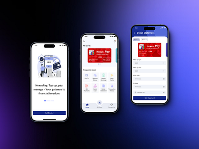 NexusPay Mobile App Redesign digital payment dutch bangla fintech mobile app mobile banking mobile case study nexuspay payment redesign ui uiux ux