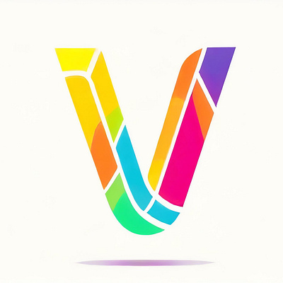 Letter V - logo design branding design graphic design logo