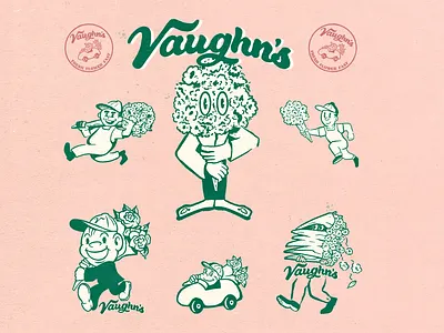 Vaughns Flower Delivery illustration