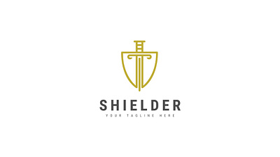 Shielder Logo modern safe template