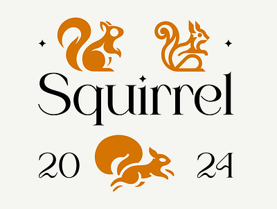 SQUIRREL branding design graphic design icon identity illustration logo marks squirrel symbol ui