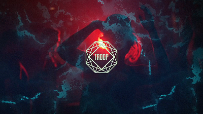 Troop Visuals abstract animation color block dynamic geometric motion graphics vivid