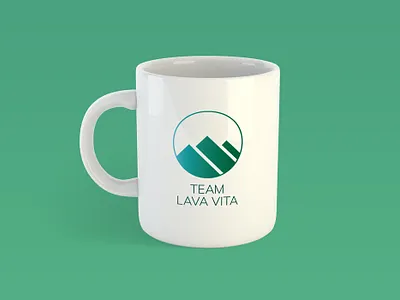 Team Lava Vita Branding branding design emblem graphic design logo logomark mountain print design printing volcano