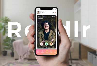 Rendlr Dating App app design dating app rendlr ui uiux design