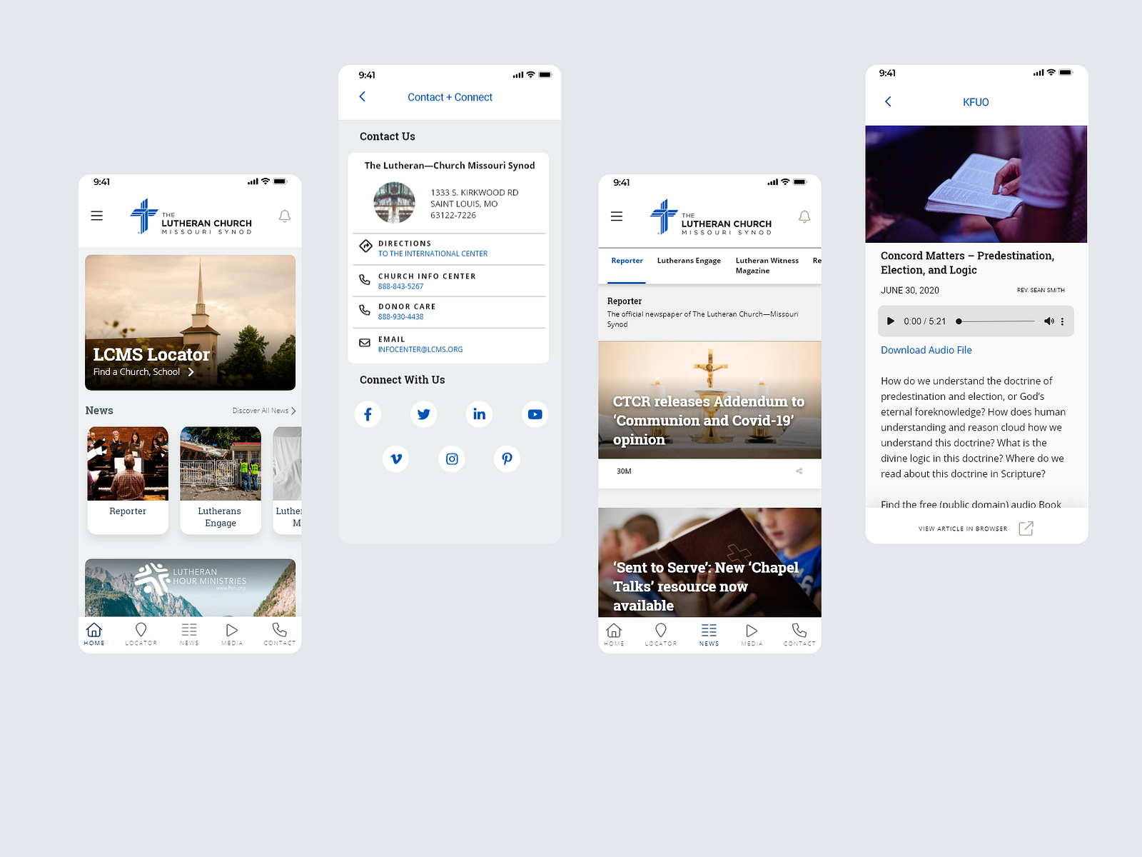 Mobile App Screens by Sam Ambrose on Dribbble