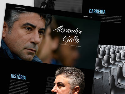 Alexandre Gallo alexandre gallo soccer ui webdesign