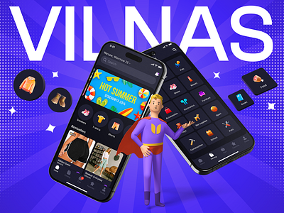 Marketplace Vilnas App Design android animation app design business design concept design system designp icons illustrations ios logo marketplace mobile mobile app shopping ui user flow ux uxui design wireframes