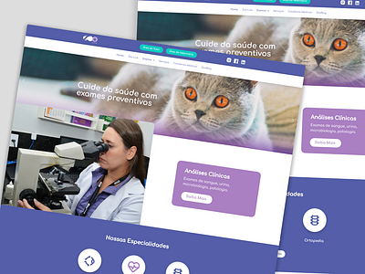 ZooLive medicine petshop ui ux veterinary webdesign zoolive