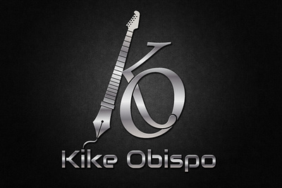 Kike Obispo Logo Design 3d branding graphic design logo logo design logo mockup modern logo music logo vector logo