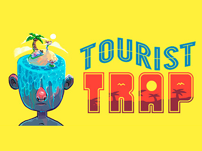 Tourist Trap trailer design gaming motion graphics social media tourist trailer trap uruguay video