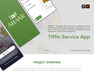 Tiffin Service App(UI UX Design) app app ui case study casestudy design figma ui food app food delivery app graphic design research tiffin app ui ui design ux ux research