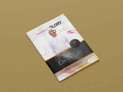 Funeral Brochure brochure graphic design