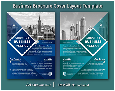 Professional Bifold Brochure Design Template animation branding design graphic design illustration logo motion graphics ui ux vector