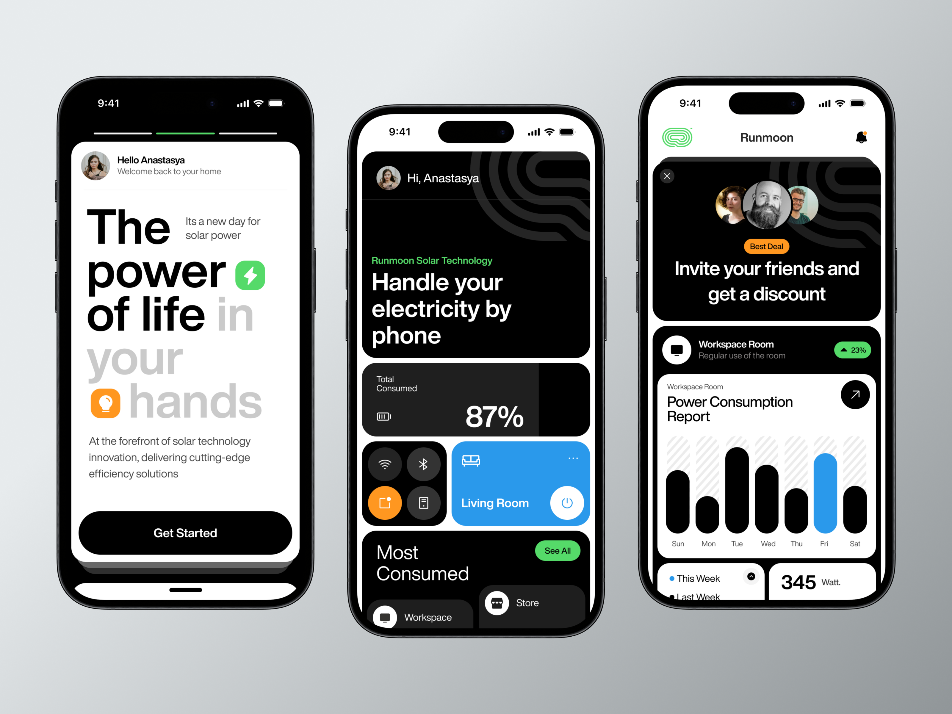 Example of Mobile App UI/UX Design — Per Screen