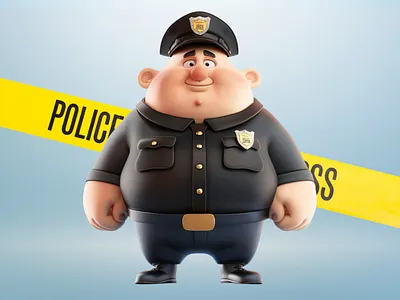 3D cartoon police man, 3D Mascot Cartoon Police Man 3d cartoon character 3d cartoon logo 3d cartoon police man 3d cartoon portrait 3d mascot police man 3d police man 3d police man design 3d police man illustration abrang branding cartoon character cartoon police man etsy design fiverr graphic design illustration