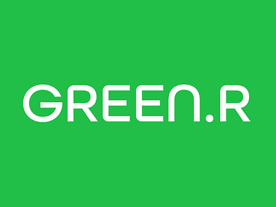 Green.r logo design | by Rajveer brand identity branding graphic design illustration logo logo design photoshop