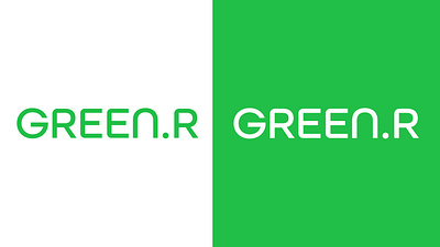 Green.r logo design | by Rajveer brand identity branding graphic design illustration logo logo design photoshop